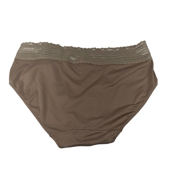 Blissful Benefits By Warner's Women's Size 7 Large Panty Lace Hipster Beige New - Picture 2 of 8